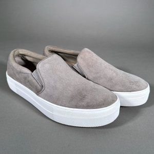 Steve Madden Gray Slip-On Sneakers